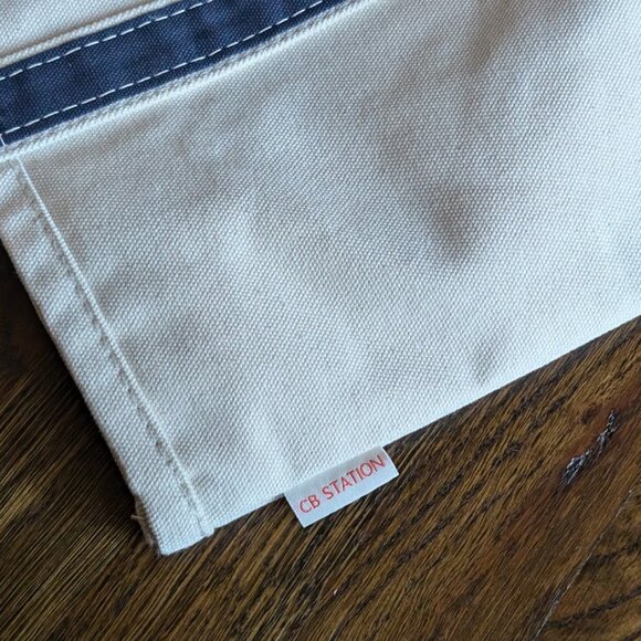 CB Station New without Tag Pickleball Canvas Tote Medium - Picture 3 of 11